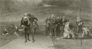 Edward II und Piers Gaveston