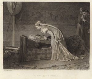 König Lear und Cordelia von Marcus Stone