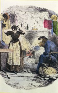 Pleasant Riderhood und John Harmon, Illustration aus 