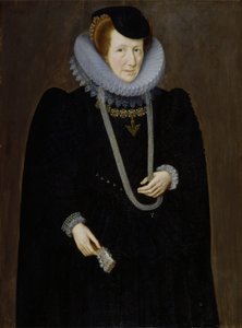 Porträt einer Frau, wahrscheinlich Eleanor Packington, Lady Scudamore von Marcus the Younger Gheeraerts