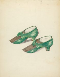 Damenschuhe, ca. 1940