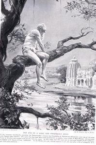 Das Ende einer langen und erfolgreichen Herrschaft, Illustration aus 