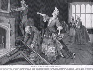 Der Zorn der Herzogin von Marlborough, um 1910