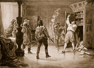 Der Mord am spanischen Minister durch die portugiesischen Revolutionäre