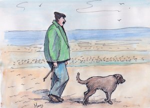 Mit dem Hund spazieren - 06