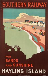 Hayling Island, Plakat für Southern Railway