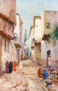 Gerade Straße, Damaskus von Margaret Thomas