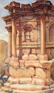Tempel der Venus, Baalbek von Margaret Thomas