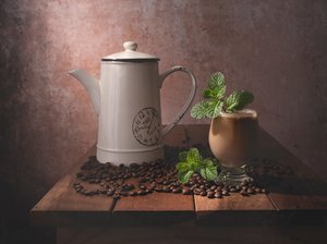 Rustikale Kaffee-Erfrischung von Margareth Perfoncio