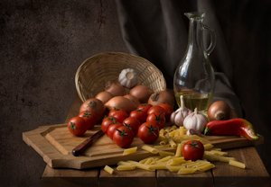 Rustikale italienische Zutaten von Margareth Perfoncio