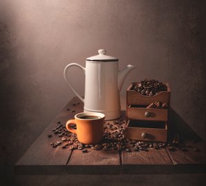 Vintage Kaffee Stillleben