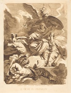 Der Genius von Franklin (Au Génie de Franklin) von Marguerite Gérard after Jean Honoré Fragonard