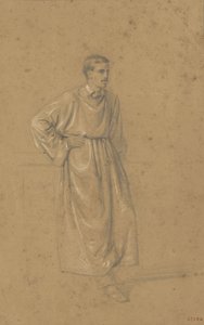 Akademische Studie einer männlichen Figur