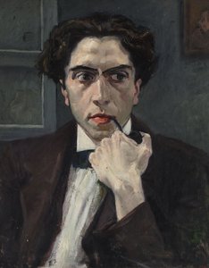 Porträt von Emili Fontbona 1879-1938, ca. 1901-1902 von Mariá Pidelaserra