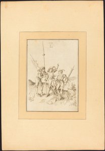Drei Landsknechte von Maria Catharina Prestel, after Albrecht Dürer
