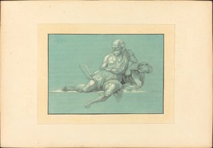 Diogenes von Maria Catharina Prestel after Giorgio Vasari after Raphael