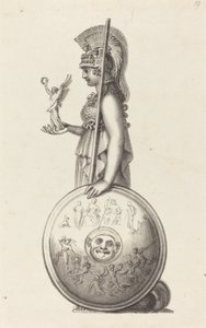 Minerva, von Phidas von Maria Denman after John Flaxman