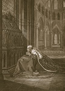 Ludwig VII., König von Frankreich, vor Beckett