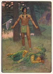 Illustration für Hiawatha von Longfellow