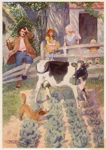 Illustration zur Geschichte von Rip Van Winkle von Maria Louise Kirk