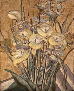 Schwertlilien und Calla-Lilien, ca. 1890-1905 von Maria Oakey Dewing