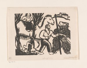 Bärenführer von Maria Uhden (signed by artist)