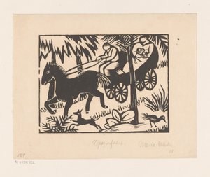 Spazierfahrt von Maria Uhden (signed by artist)
