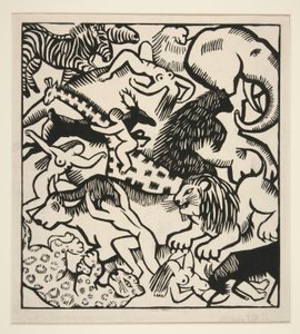Tiere und Menschen von Maria Uhden