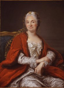 Porträt von Madame Geoffrin von Marianne Loir