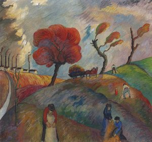 Ameisenhügel, um 1916