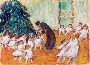 Weihnachtsbaum, 1911 von Marianne von Werefkin