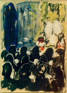 In der Oper von Marianne von Werefkin