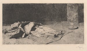 Toter Kabyle von Marià Fortuny