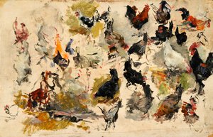 Hahn-Studie, 1869 von Marià Fortuny