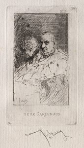 Deaux Cardinaux von Mariano José María Bernardo Fortuny y Carbó