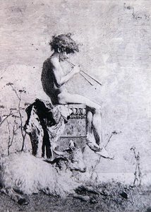 Idylle von Mariano José María Bernardo Fortuny y Carbó