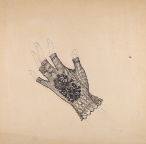 Handschuh, ca. 1938