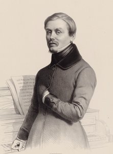 Porträt des Organisten und Komponisten Hippolyte Monpou