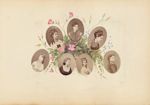 Das Madame B Album, 1870er Jahre von Marie Blanche Hennelle Fournier