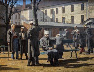 Die Genesenden von Marie Francois Firmin Girard