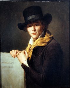 Porträt von Alexandre Lenoir 1761-1839 von Marie Genevieve Bouliard