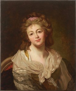 Selbstporträt, zweite Hälfte des 18. Jahrhunderts von Marie Genevieve Bouliard