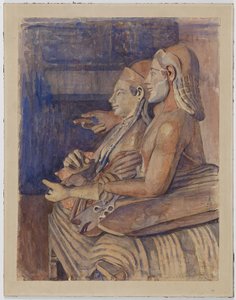 Etruskischer Sarkophag im Louvre