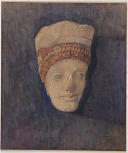 Kopf einer Kore (Akropolis-Museum Inv. 696)