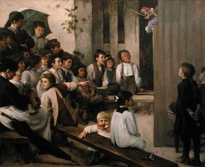 Guignol im Dorf von Marie Mrs Dujardin Beaumetz Petiet