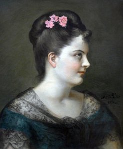 Selbstporträt von Marie Petiet