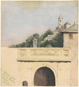 Blick auf den Palazzo Doria, Genua von Marietta Minnigerode Andrews