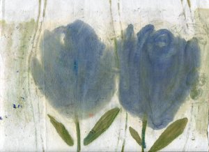 Blaue Tulpen, 2020 von Marina Falco