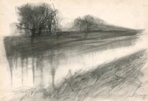 Am Fluss, 2018 von Marina Falco