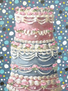 Pastellrosenkuchen von Marina Kozyr